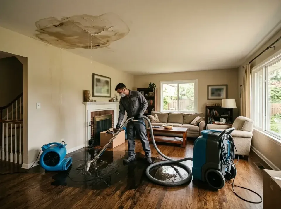 attic-pipe-burst-ceiling-drip-008 — frequently asked questions, Water Damage Restoration & Carpet Care in Alma, MI